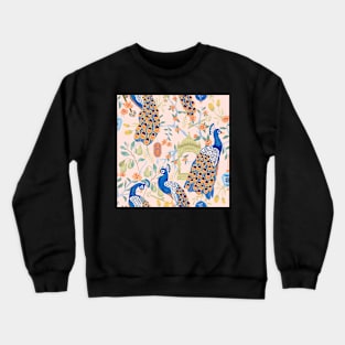 Peacock garden Crewneck Sweatshirt